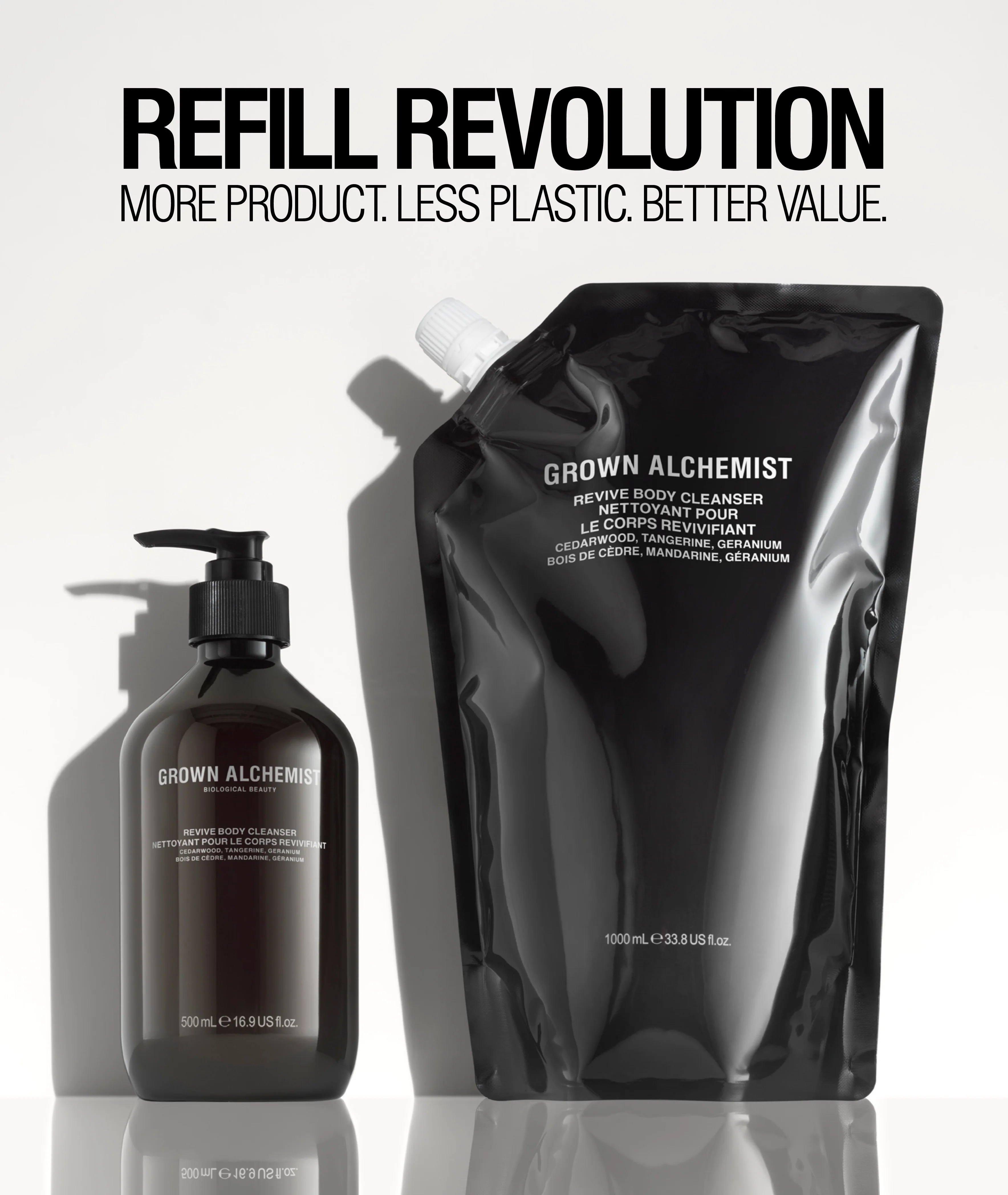 Revive Body Cleanser + 1L Refill Pouch Bundle - Image 3